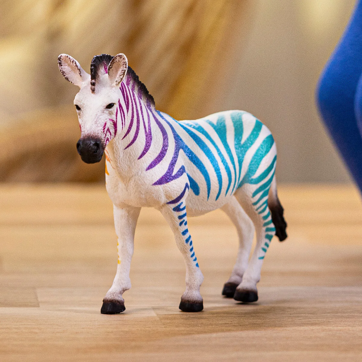 Schleich 90 years limited edition - Zebra (rainbow)